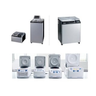 Centrifuges (Benchtop, Refrigerated, Floor standing, High-Speed)